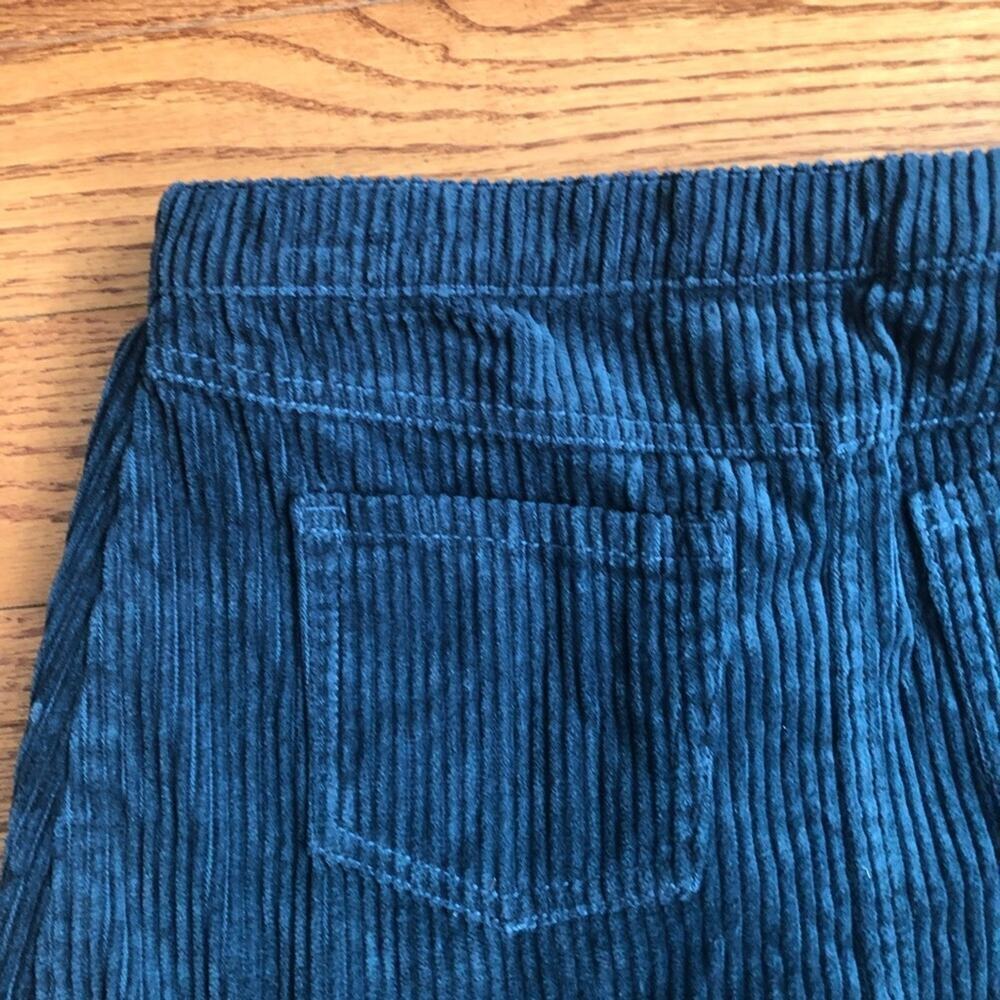 Gymboree Blue Corduroy A-Line Button Closure Pockets Skirt Girl’s Size 10 NWT - Picture 6 of 8